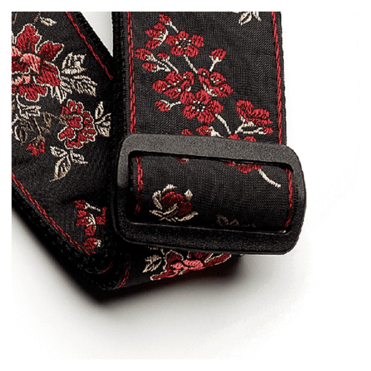 Ernie Ball Jacquard Guitar Strap - Red Rose P04142 2
