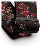 Ernie Ball Jacquard Guitar Strap - Red Rose P04142 2