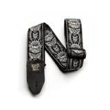 Ernie Ball Jacquard Guitar Strap - Silver Orleans P04150 1