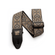 Ernie Ball Jacquard Guitar Strap - Gold & Black Paisley P04163 1