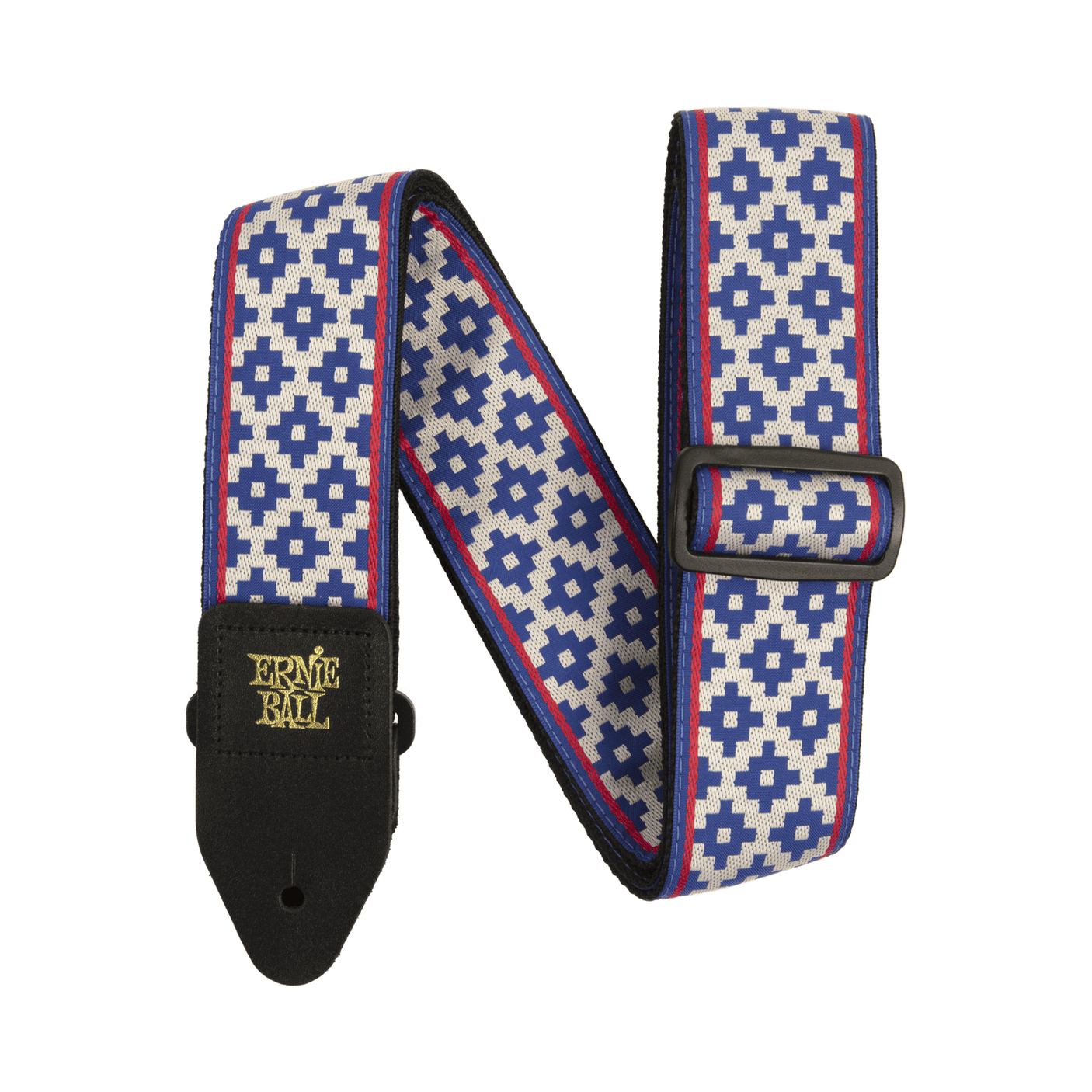 Ernie Ball Jacquard Guitar Strap - Blue Crux P05336 1