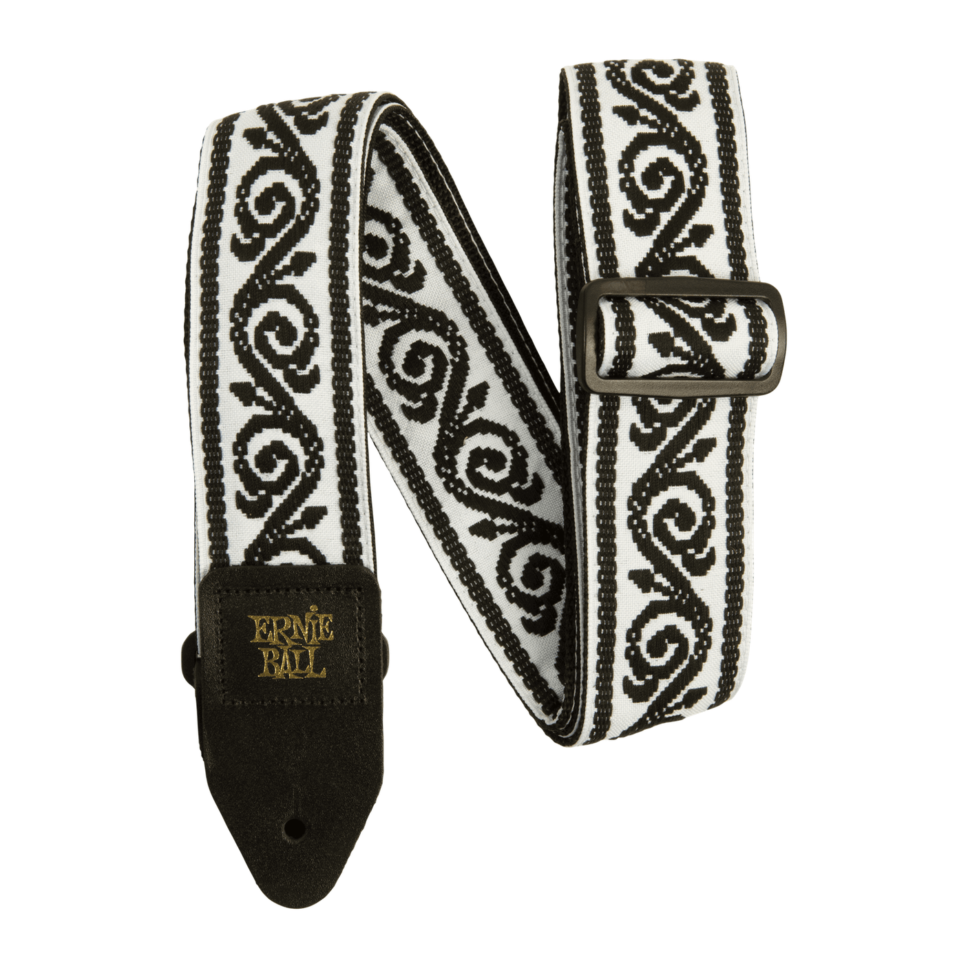 Ernie Ball Jacquard Guitar Strap - Black Vine P05342 1