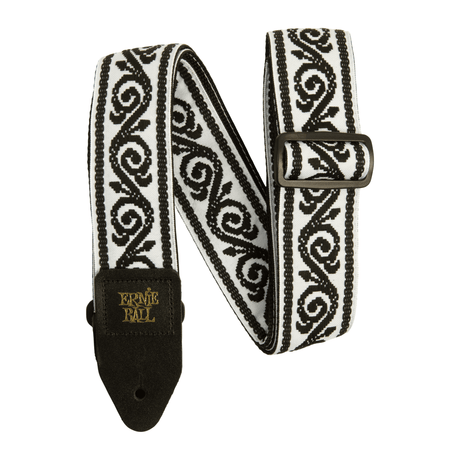 Ernie Ball Jacquard Guitar Strap - Black Vine P05342 1