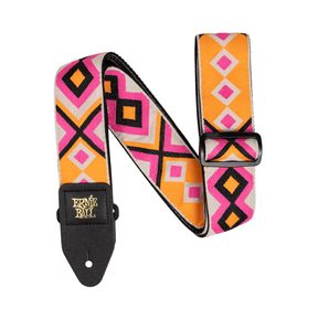 Ernie Ball Jacquard Guitar Strap - Electric Diamond P05370 1