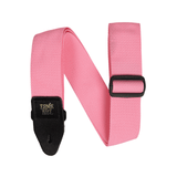 Ernie Ball Adjustable Polypro Electric and Bass Guitar Strap - Pink Sunrise P05376 1