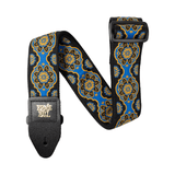 Ernie Ball Jacquard Guitar Strap - Kaleidoscope Blue P05634 1