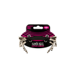 Ernie Ball Angled Patch Cable 3-Pack - Black 7.62cm / 3" 1