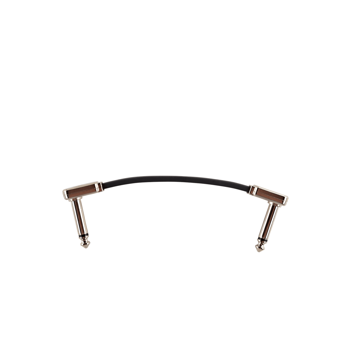 Ernie Ball Single Flat Ribbon Patch Cable - Black 7.62cm / 3" 1