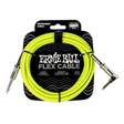 Ernie Ball Flex Patch Cable - Green 3m / 10' 1