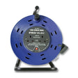 Pro-Elec 2 Gang Mains Extension Cable Reel 15m - Blue - PELB1593 1