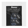 Ibanez PPA16MSG Grip Wizard Sand Grip Picks — Medium 0.80mm, 6-Pack Dark Blue 1