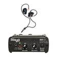 Stagg SIA-ST & SPM-435 Wired In-Ear Monitoring System - Black 1