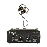 Stagg SIA-ST & SPM-435 Wired In-Ear Monitoring System - Limited Edition Gold 1