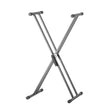 Adam Hall Double-Braced X-Frame Keyboard Stand SKS03 1
