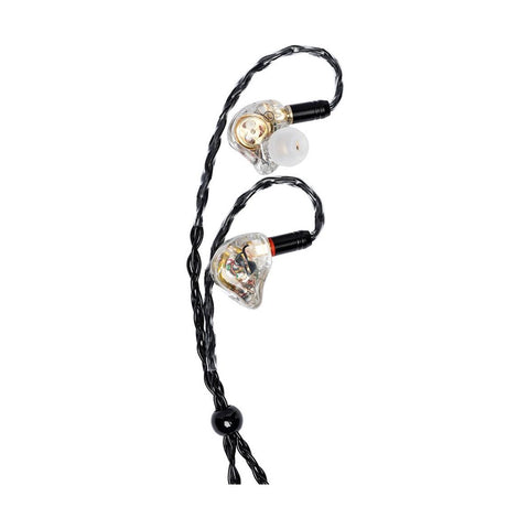 Stagg Professional Transparent 3-Driver In-Ear Monitors - 1.35m SPM-PRO TR 1