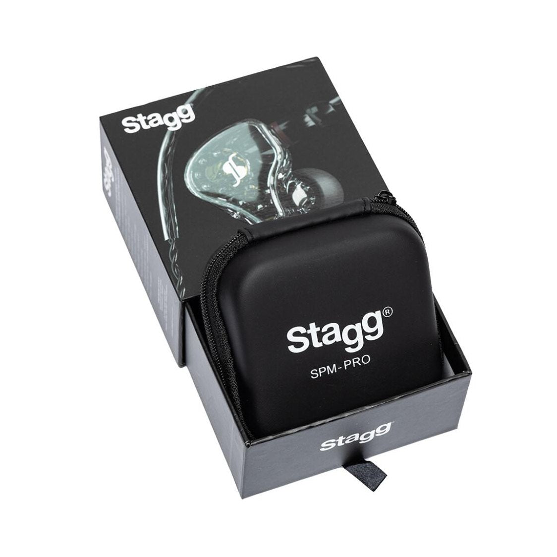 Stagg Professional Transparent 3-Driver In-Ear Monitors - 1.35m SPM-PRO TR 4