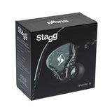 Stagg Professional Transparent 3-Driver In-Ear Monitors - 1.35m SPM-PRO TR 5