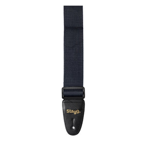 Stagg Essential Nylon Guitar Strap - Blue 1