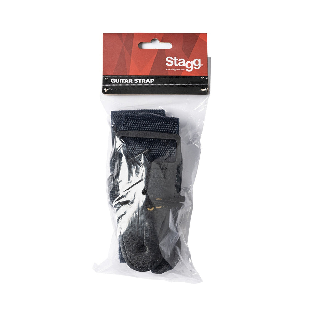 Stagg Essential Nylon Guitar Strap - Blue 6
