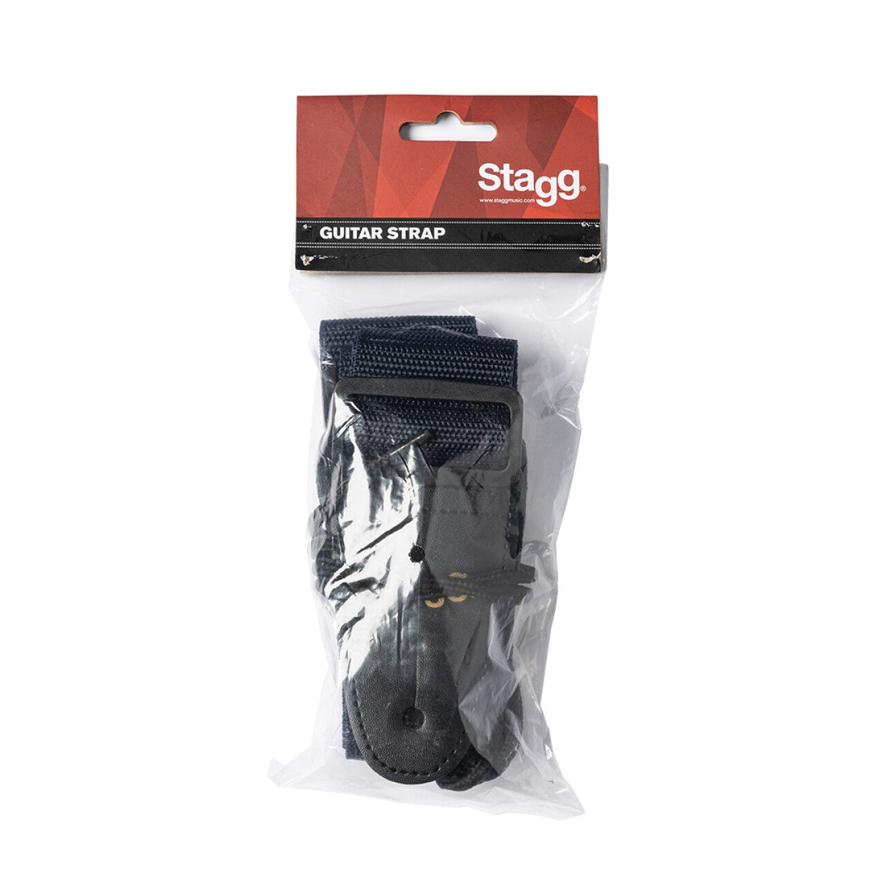 Stagg Essential Nylon Guitar Strap - Blue 6