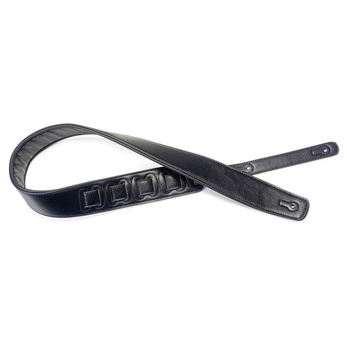 Stagg Padded Leatherette Guitar Strap - Black 1