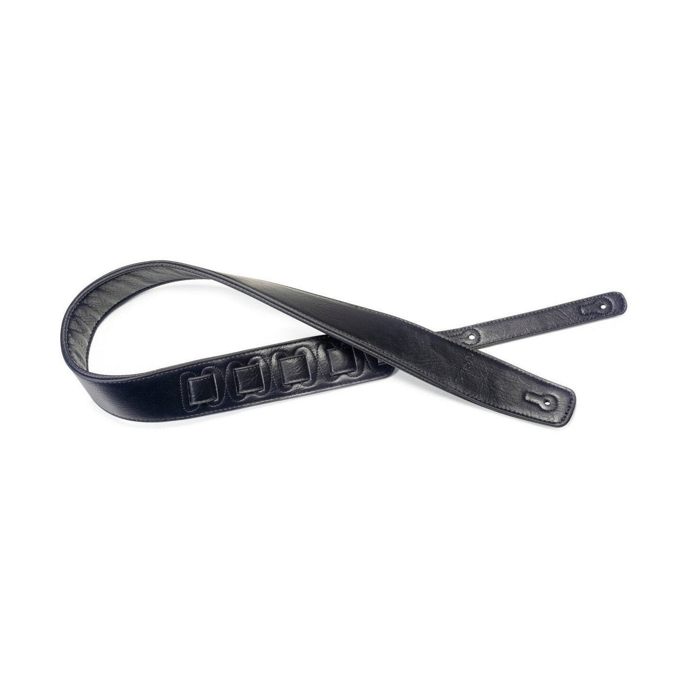Stagg Padded Leatherette Guitar Strap - Black 1
