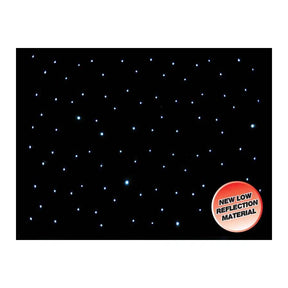 LEDj 8 x 4.5m LED DMX Starcloth System, Cool White MKII 1