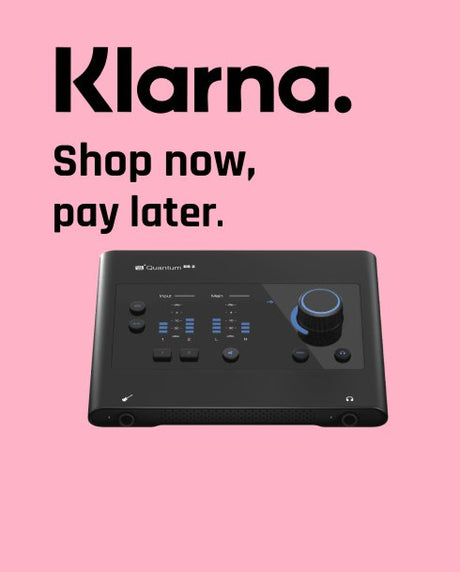 Shop for your Audio Interfaces and pay in three payments with Klarna at Audio Direct 