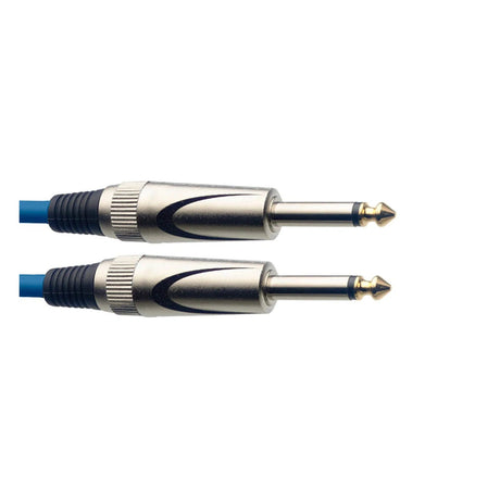 Stagg SGC3DL CBL Deluxe Instrument Cable, Mono Jack-Mono Jack — 3M Blue 2