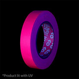 Advance Gaffa AT215 Fluorescent Pink UV Glow Cloth Tape 19mm x 25m 2