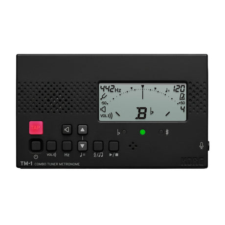 Korg TM-1 Combo Tuner Metronome — Black 1