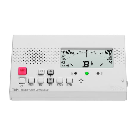 Korg TM-1 Combo Tuner Metronome — White 2