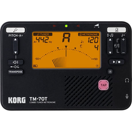 Korg TM-70T Combo Tuner Metronome - Black 2