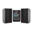 HH TRE-1001 10" Active PA Speakers & Q6FX 6-Channel Mixer Bundle 1