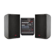 HH TRE-1001 10" Active PA Speakers & Q8FX 8-Channel Mixer Bundle 1