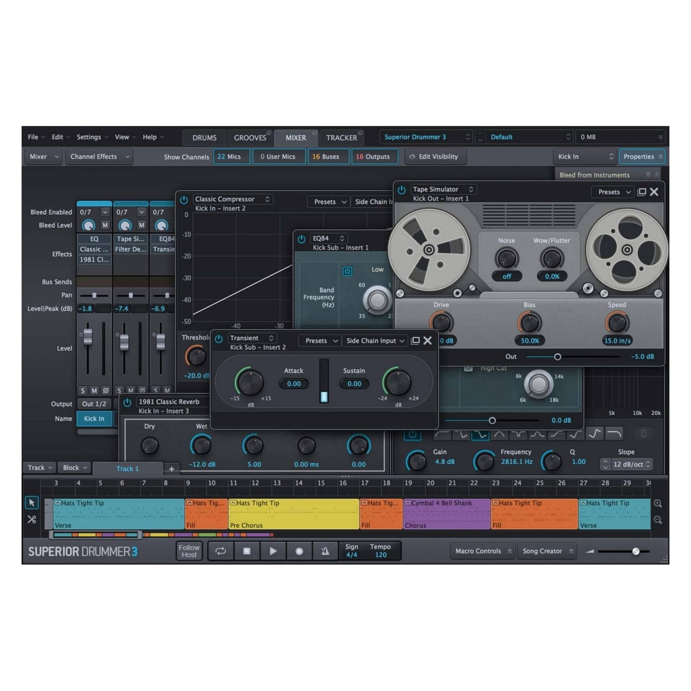 Toontrack Superior Drummer 3  FX