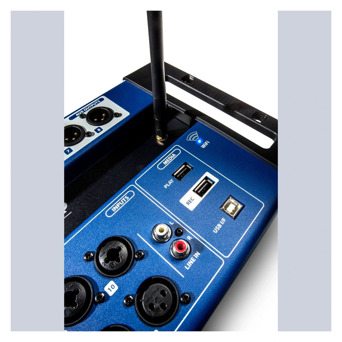 Soundcraft Ui24R 24-Channel Digital Rack Mixer & Multi-Track Recorder With Wireless Control 6