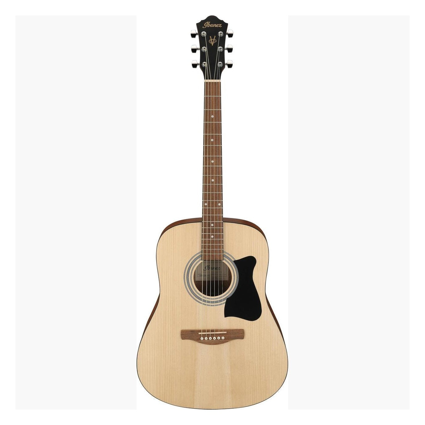 Ibanez V50NJP Dreadnought Acoustic Guitar Jam Pack, Open Pore Natural 1