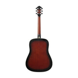 Ibanez V50NJP Dreadnought Acoustic Guitar Jam Pack, Open Pore Vintage Sunburst 3