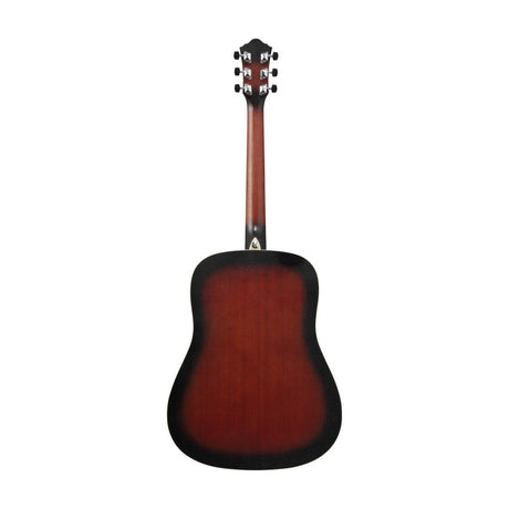 Ibanez V50NJP Dreadnought Acoustic Guitar Jam Pack, Open Pore Vintage Sunburst 3