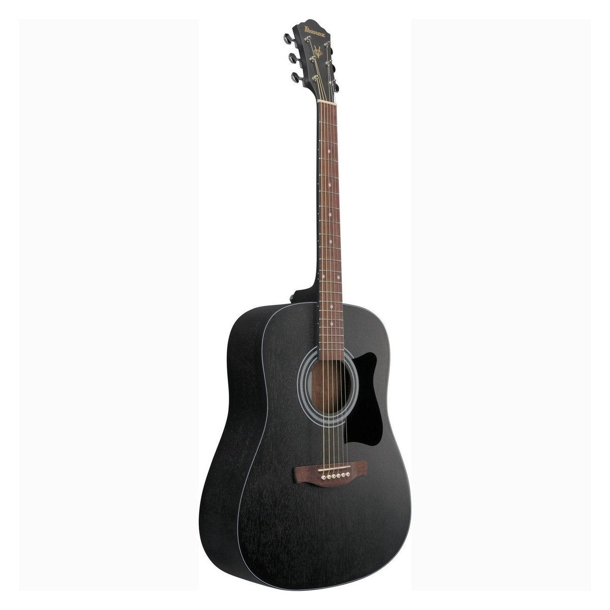 Ibanez V54NJP Dreadnought Acoustic Guitar Jam Pack, Weathered Black 3