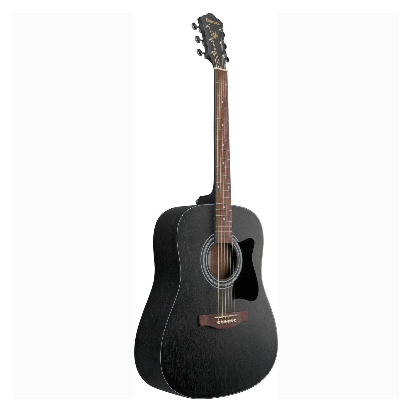 Ibanez V54NJP Dreadnought Acoustic Guitar Jam Pack, Weathered Black 3