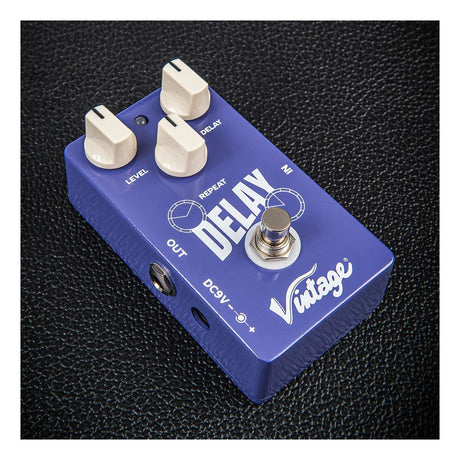 Vintage VFX11 Delay Effects Guitar Pedal 3