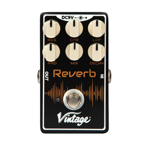 Vintage VFX12 Reverb Effects Guitar Pedal 1