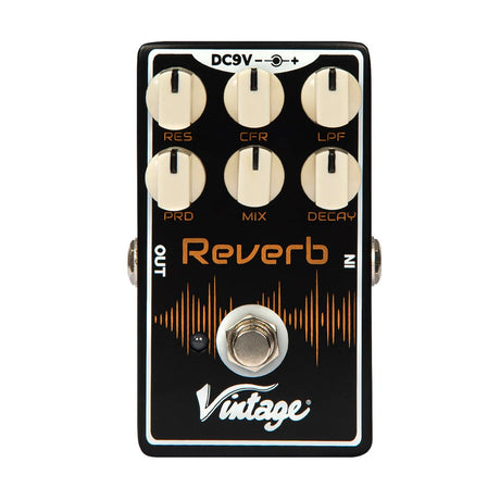 Vintage VFX12 Reverb Effects Guitar Pedal 1