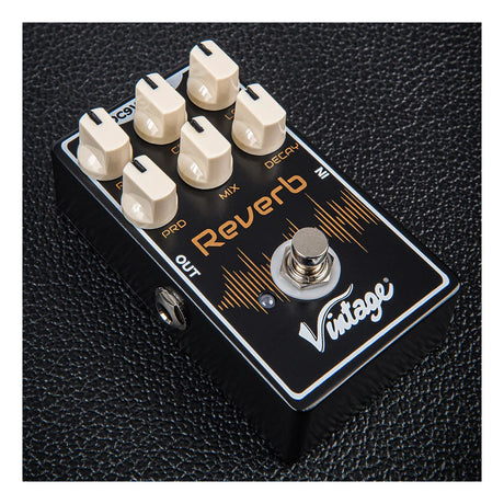 Vintage VFX12 Reverb Effects Guitar Pedal 3