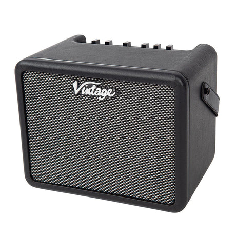 Vintage Retro 20W Bass Combo Amp with DSP Black 1