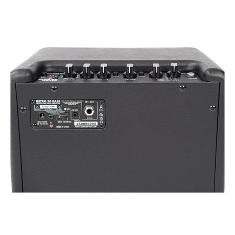 Vintage Retro 20W Bass Combo Amp with DSP Black 4