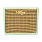 Vintage Retro 20W Bass Combo Amp with DSP Mint Green 2