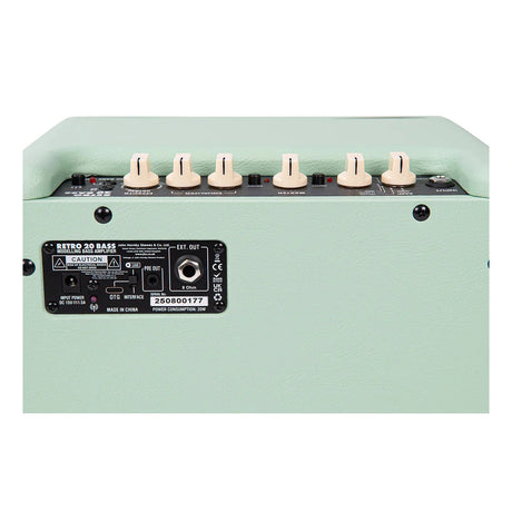 Vintage Retro 20W Bass Combo Amp with DSP Mint Green 4